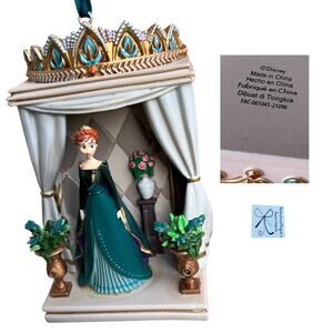 Disney Parks Frozen 2 Queen Anna Coronation Day Ornament As-is